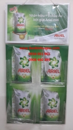 Vỉ treo bột giặt Ariel - Bao Bì Nhựa Anh My - Công Ty TNHH Thương Mại Và Sản Xuất Anh My